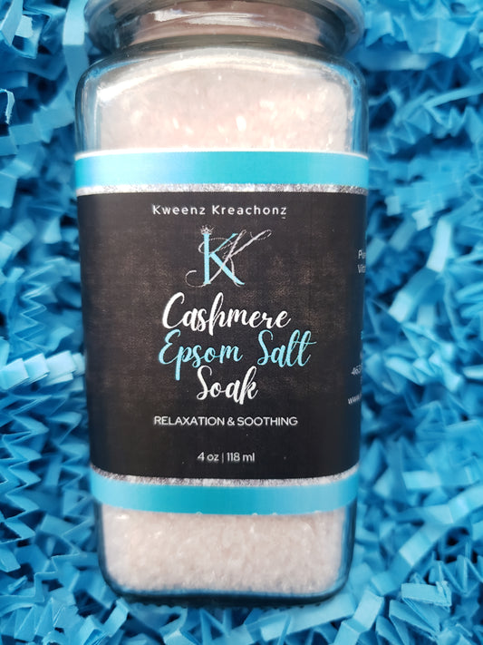 CASHMERE EPSOM SALT SOAK